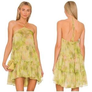 Misa Salstra Halter Dress